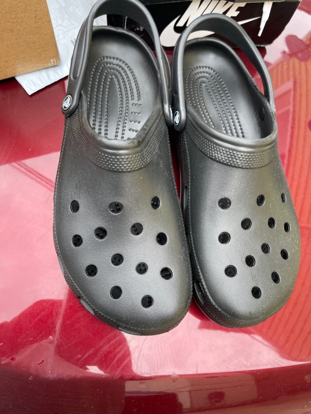 Men’s Black Clog Sandals - Comfortable Slip-On Shoes